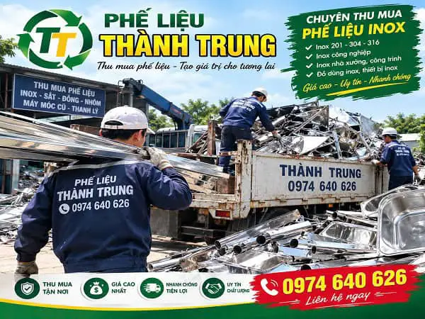 Bảng Giá Inox Phế Liệu Mới Nhất Hôm Nay